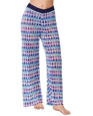 Gottex Retro Riviera Cover Up Pants - Blue