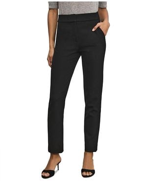 Veronica Beard Renzo Ankle Pants - Black