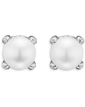 David Yurman Pearl Classics Stud Earrings - Metallic