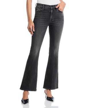 Mother The Weekender Mid Rise Flare Jeans - Blue