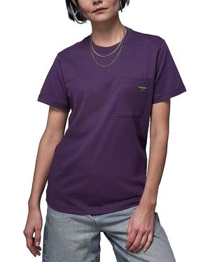 WILDFANG The Everyday Pocket Tee Shirt - Purple