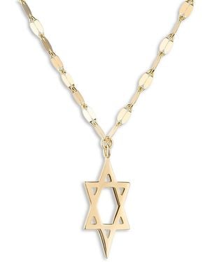 Lana Jewelry Jewelry Star Of David Pendant Necklace - Metallic