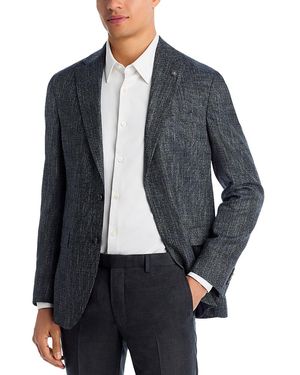 Jack Victor Midland Melange Solid Regular Fit Sport Coat - Blue
