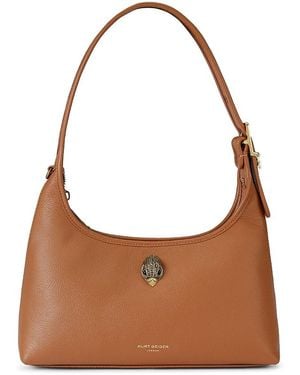 Kurt Geiger Kurt Leather Shoulder Bag - Brown