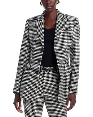 Sergio Hudson Peak Lapel Blazer - Blue