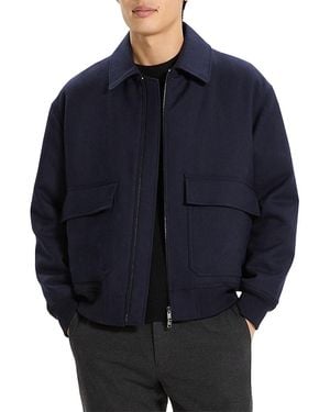 Theory Modern Aviator Jacket - Blue