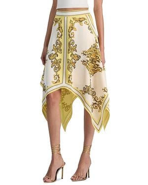 Alice + Olivia Davina Midi Skirt - Yellow