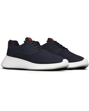 Wolf & Shepherd Toro Swiftknit Lace Up Sneakers - Blue