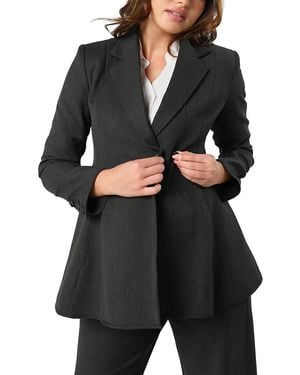 Marion Tailored Maternity Workwear Blazer - Black
