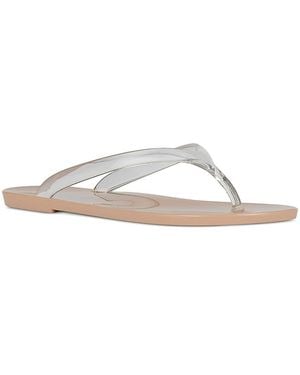 Jeffrey Campbell Jelly Thong Sandals - White