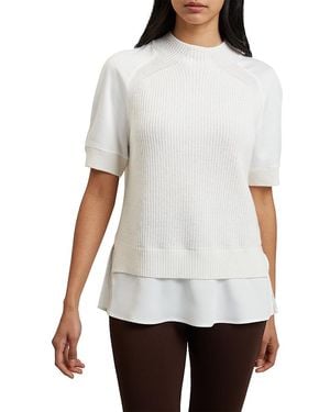 Ted Baker Layered Look Top - White