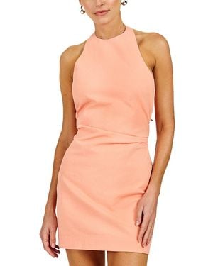 Line & Dot Talie Mini Dress - Pink