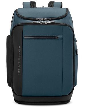 Briggs & Riley U Zip Travel Backpack - Blue