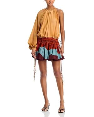 ALÉMAIS Desert Mini Dress - Red