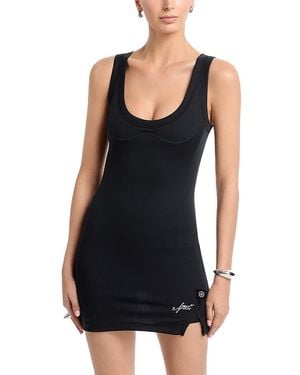 Area Sporty Tank Dress - Black