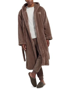 UGG Beckett Faux Sherpa Bathrobe - Brown