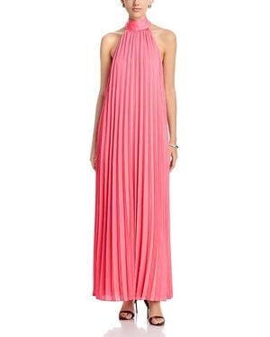 Emanuel Ungaro Beverly Pleated Dress - Pink