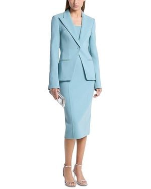 Michael Kors Peak Lapel Blazer - Blue