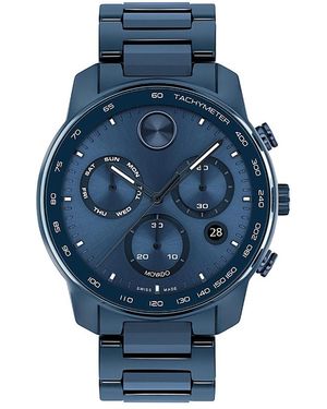 Movado Bold Verso Chronograph, 44Mm - Blue