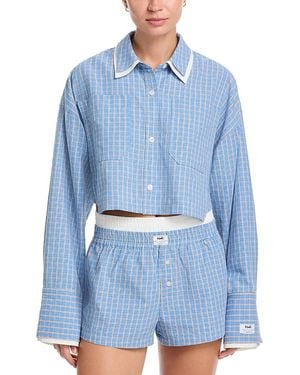 Ksubi Balter Long Sleeve Shirt - Blue
