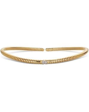 Marina B Trisolina Diamond Collar Necklace - Metallic