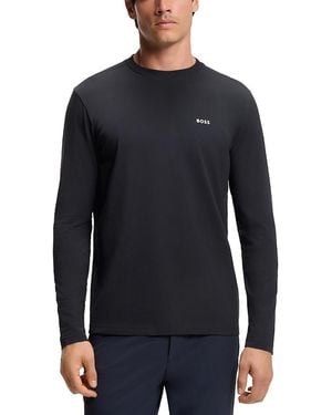 BOSS Tee Long Sleeve Tee - Blue