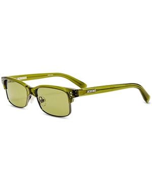 Jacquemus Gardian D Frame Sunglasses, 54Mm - Green