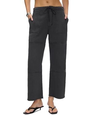 RE/DONE Crop Beach Pants - Black