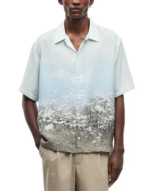 Samsøe & Samsøe Samse Samse Saayo Afterglow Graphic Shirt - Gray