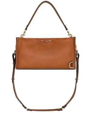 Rebecca Minkoff M. A.B. Medium Leather Shoulder Bag - White