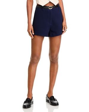 Aqua Twill Shorts - Blue