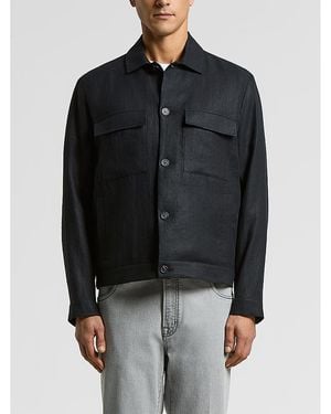 Peserico Overshirt Jacket - Black