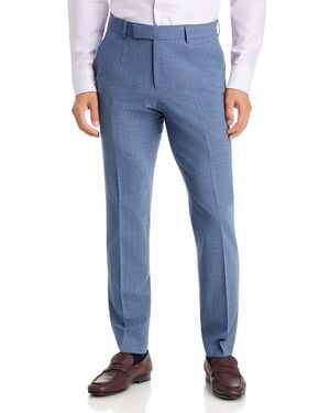 BOSS Wenten Stretch Wool Extra Slim Fit Suit Pants - Blue