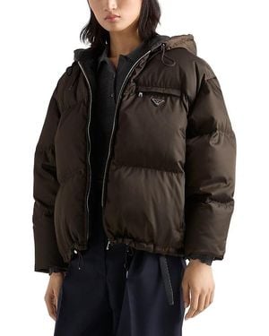 Prada Re-Nylon Down Jacket - Black