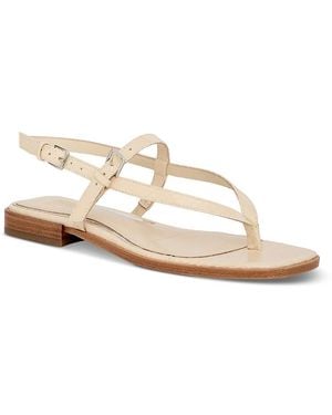PAIGE Regan Flat Sandals - Natural