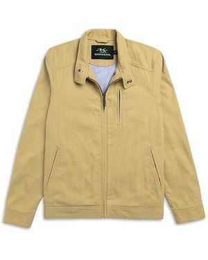 Rodd & Gunn Armitage Cotton Twill Harrington Jacket - Natural