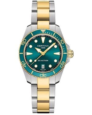 Certina Ds Action Lady Watch, 35Mm - Metallic