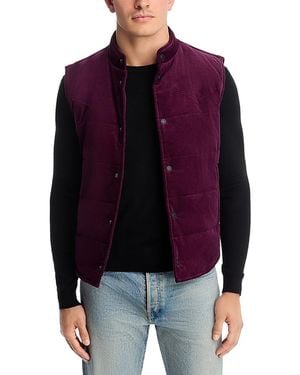 Monfrere Wayne Neddle Corduroy Vest - Red