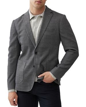 Rodd & Gunn Rodd And Gunn Haldon Button Front Slim Fit Jacket - Gray