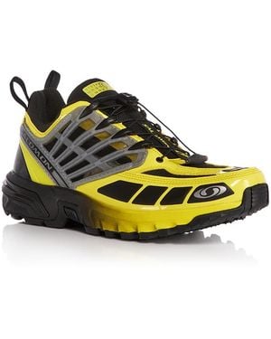 Maison Margiela P6303 Lace Up Sneakers - Yellow