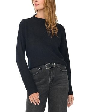 1.STATE Long Sleeve Mock Neck Sweater - Blue