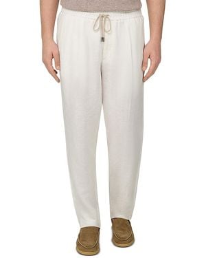 BOGGI City Linen Trouser Pants - White