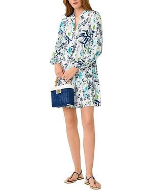 Lilly Pulitzer Shaley Popover Dress - Blue