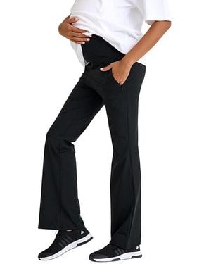 Accouchée Ultimate Comfort Warm Flare Pants - Blue