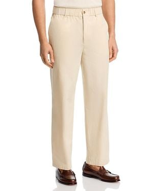 FRAME Relaxed Fit Cotton Pants - Natural