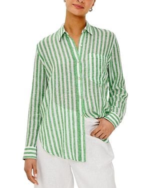 Rails Giada Striped Shirt - Green
