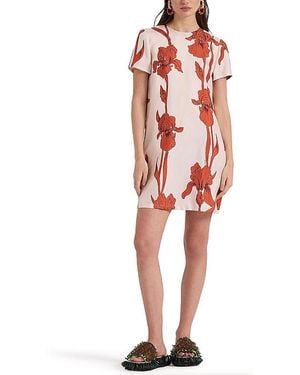 La DoubleJ Mini Swing Dress - Red