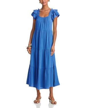Xirena Jaynie Midi Dress - Blue