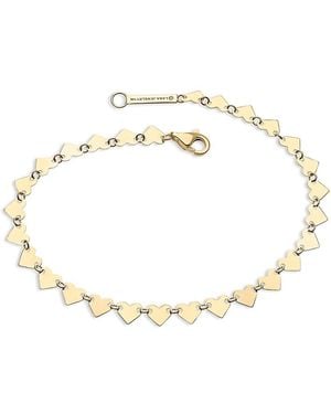 Lana Jewelry Jewelry 14K Heart Chain Link Bracelet - Metallic