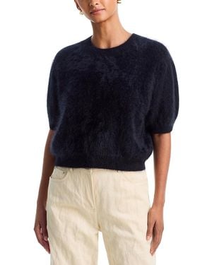 Lisa Yang Juniper Cashmere Round Neck Sweater - Blue